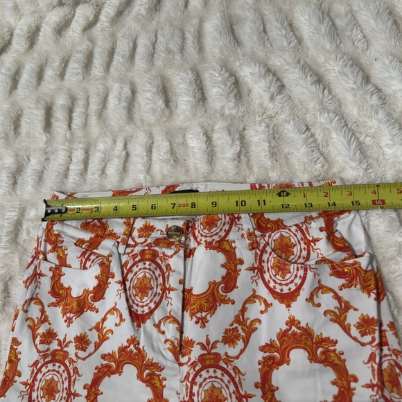 MARCIANO LOS ANGELES Women’s Gold Patterned Pants - Picture 16 of 16